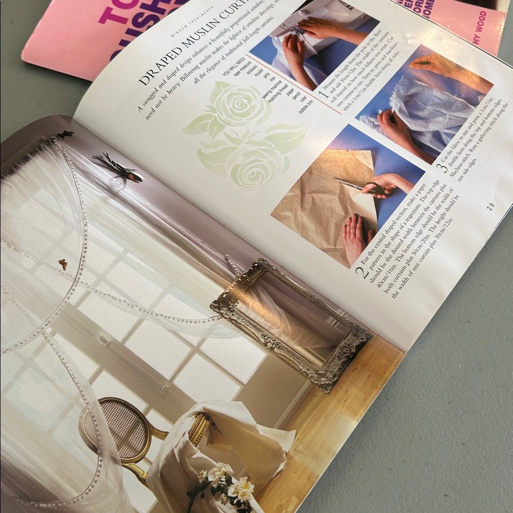 How to Home Decor Books - Curtains & Blinds and Easy to sew Cushions & Covers - Picture 8 of 13